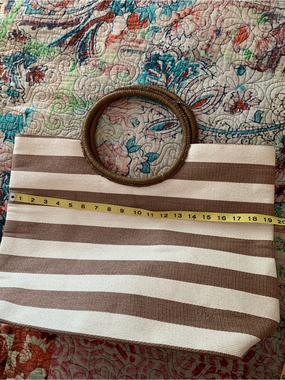💙NEIMAN MARCUS💙BEACH HANDBAGNWOT. NEVER USED. - Picture 8 of 11